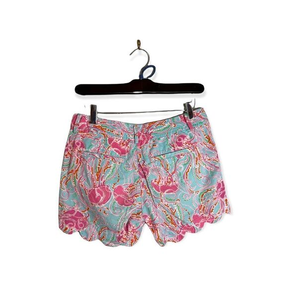 Lilly Pulitzer Buttercup Shorts In Jellies Be Jammin Print 00 - Picture 3 of 5